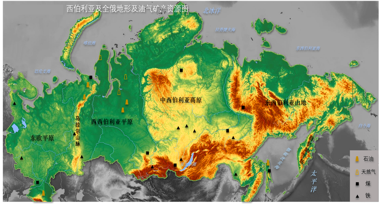 原創地圖看世界西伯利亞對俄羅斯有多重要