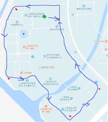 上海电机学院地图图片