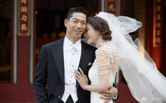 45岁林志玲终于结婚了，恋爱10年言承旭给不了爱情