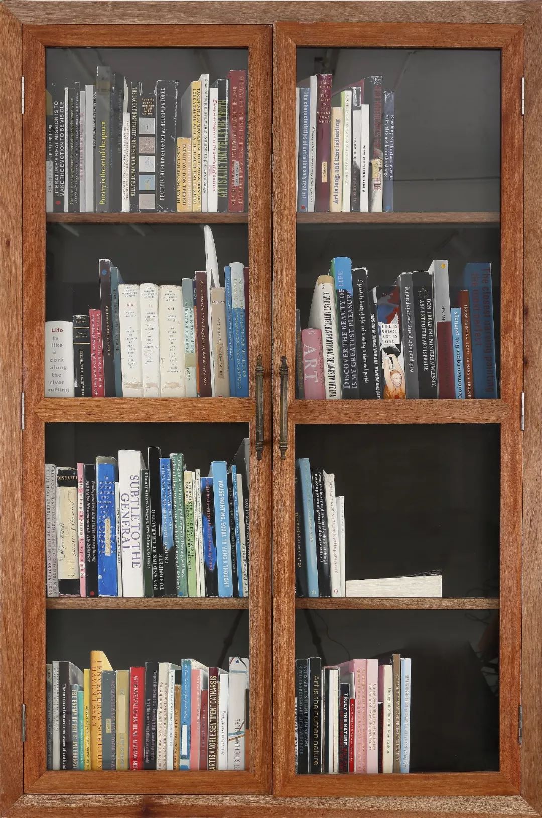 《书橱 no.7》 肖海生 布面油画 160cm×105cm 2016年