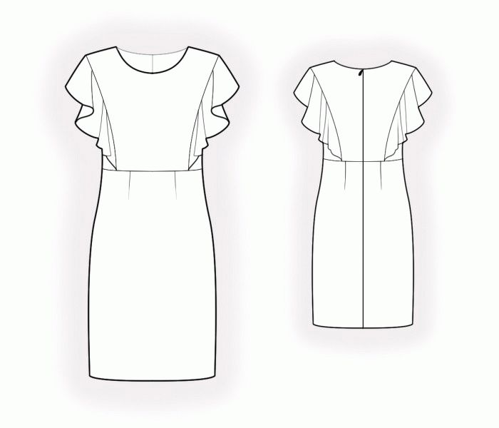 素材10款连衣裙的效果图款式图uv贴图