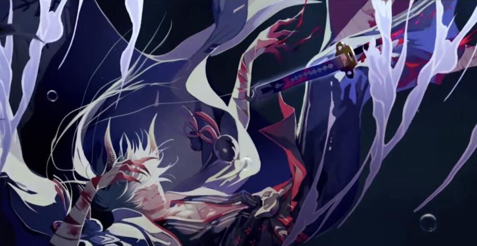 阴阳师sp鬼切果然是少年体源赖光以血铸刀这对cp太甜了