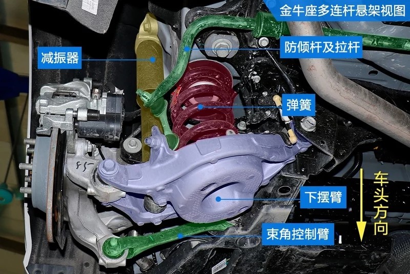 用料赶超对手福特新款金牛座底盘解析杭州华力汽修学校