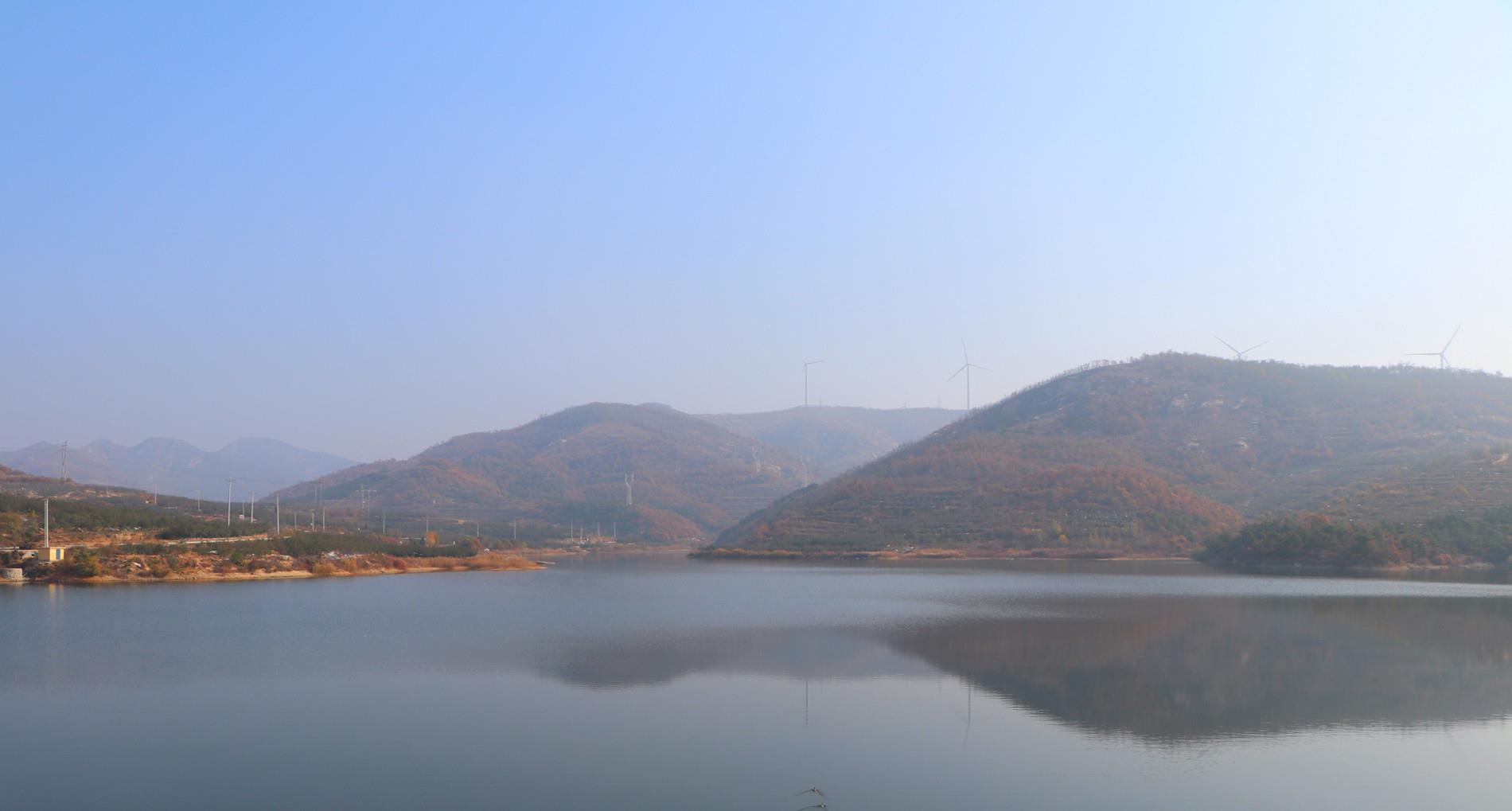 组图看烟台牟平下杨家水库的风光在埠西头片区