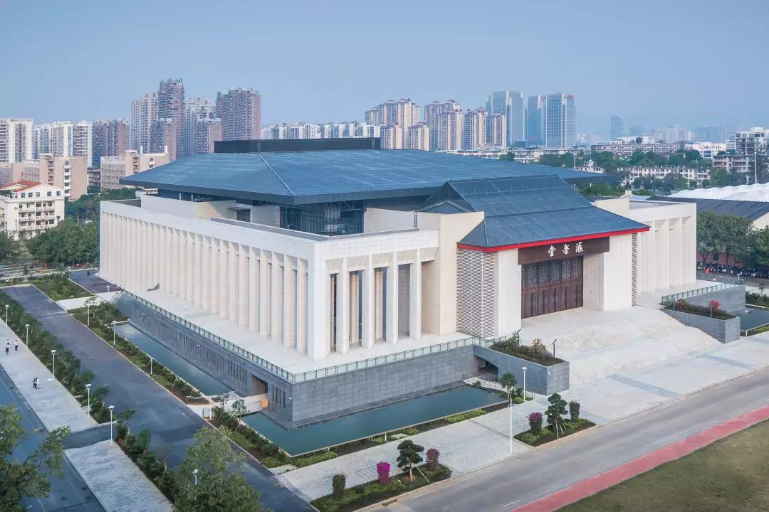 9万平方米采用epc工程总承包模式是展示广西大学校园文化建设成果的