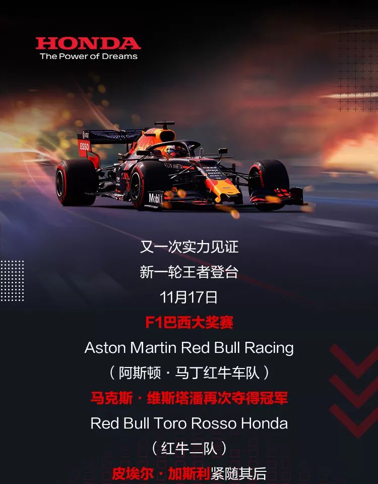 f1巴西站 | 冠軍和亞軍,我全都要!