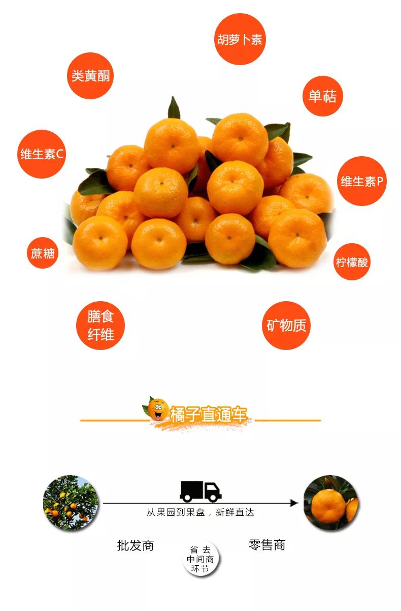 南丰人最甜的蜜桔产地直供现摘现发新鲜安全酸甜可口买南丰蜜桔就认准