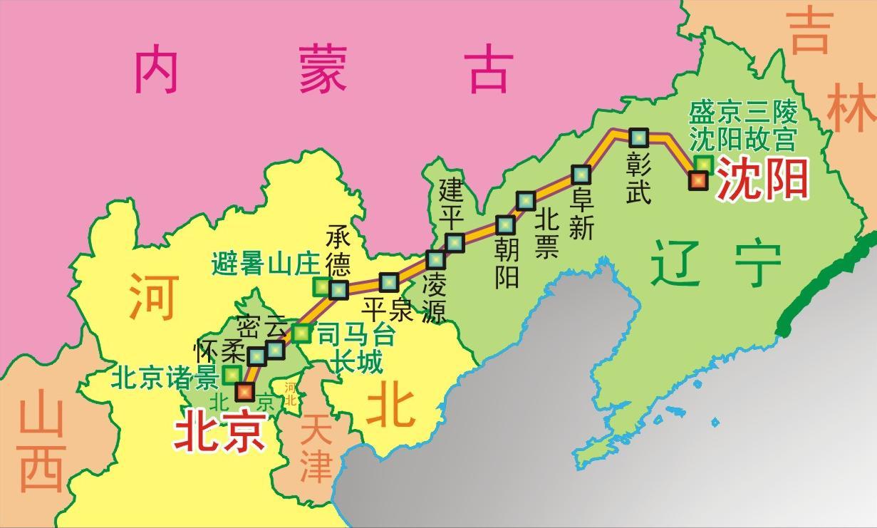 101国道详细线路图图片