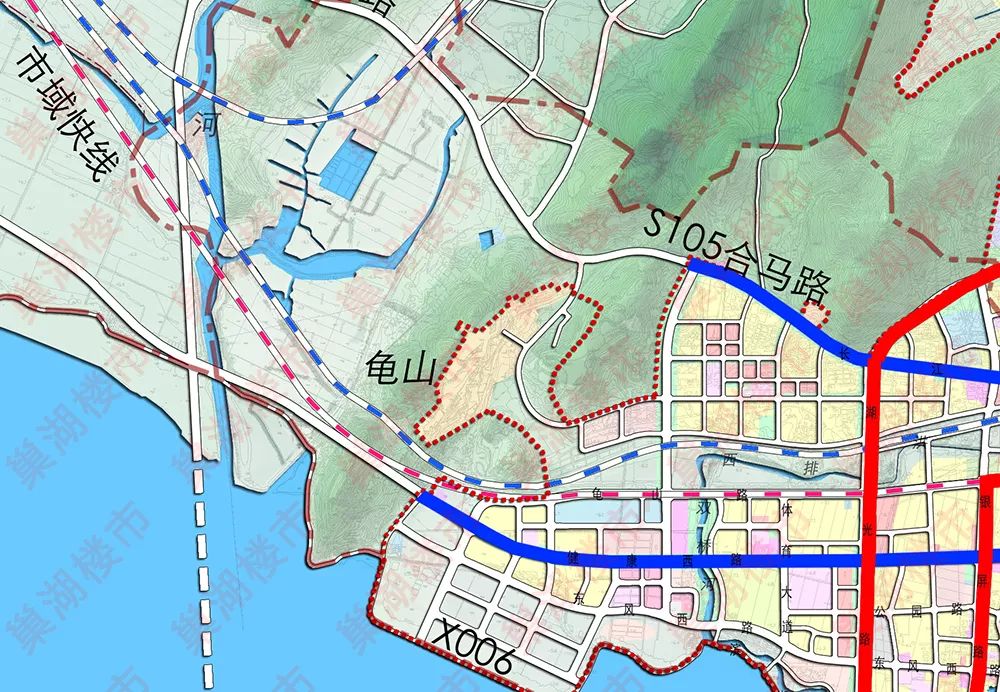 依据巢湖市城市总体规划(2017