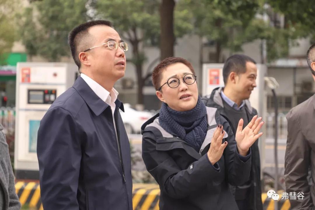 开福区委书记曹再兴一行莅临马栏山视频文创产业园弗彗谷指导工作