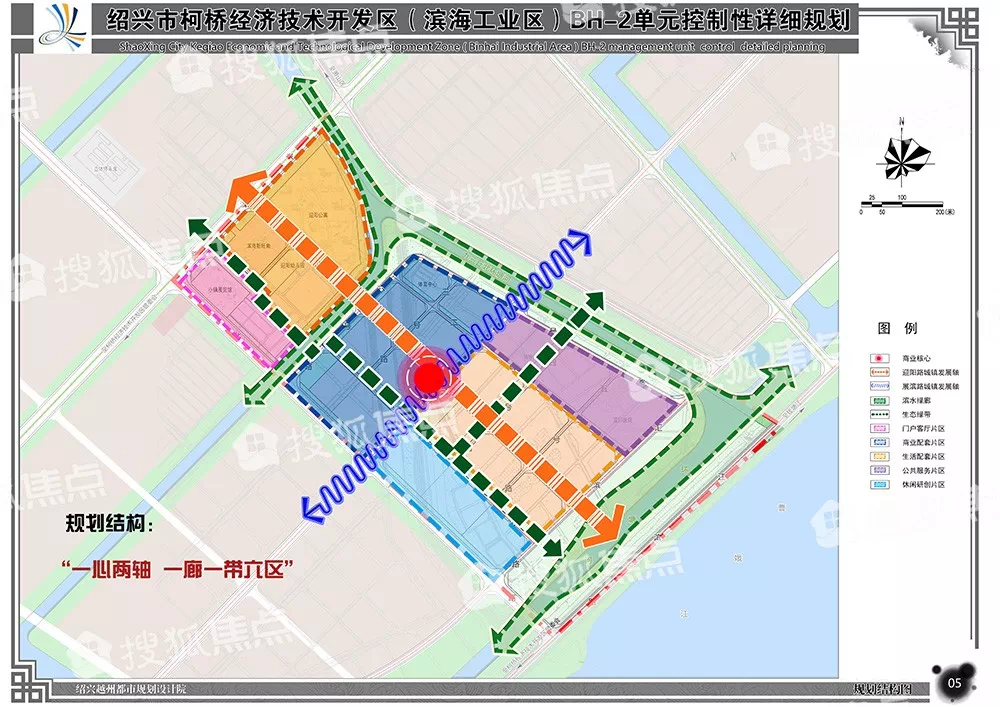 柯桥柯北新城规划图片