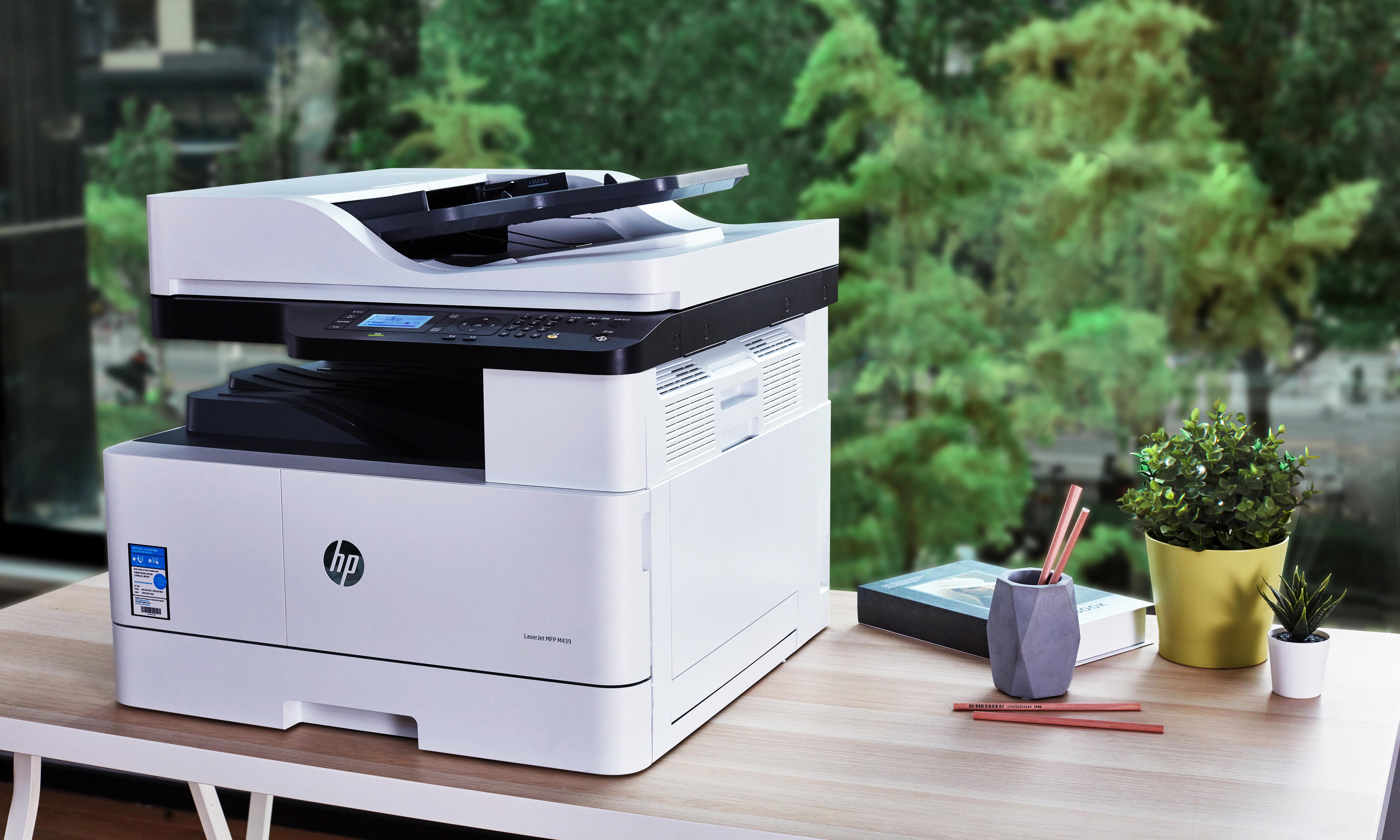 新一代办公神器惠普m439nda复合机图赏