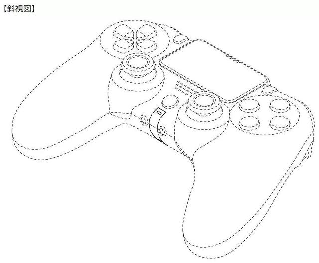 疑似新款ps手柄造型设计被公开或许是ps5用的dualshock5手柄