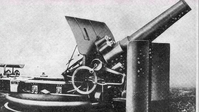 打响侵略中国第一炮日本明治四十五式240毫米口径榴弹炮
