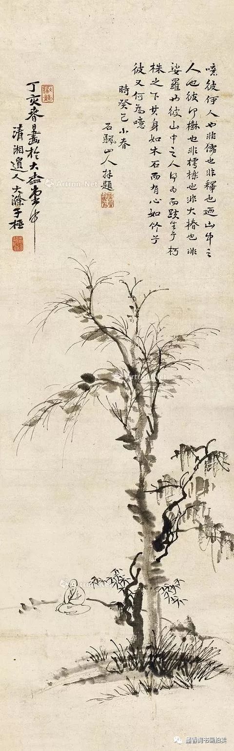 古代文人山水画的荒寒之境于画是寂远廖阔于心则一尘不染