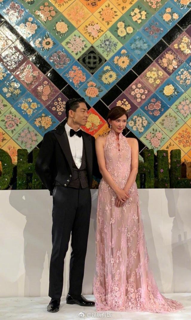 林志玲大婚换了5套礼服,合照她总无意识靠向老公,看得出是真爱