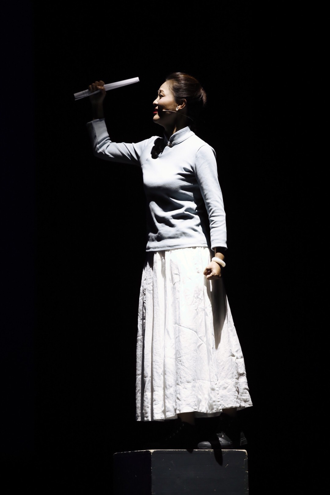 演员陈曦主演戏剧片段《家书》 表白祖国!