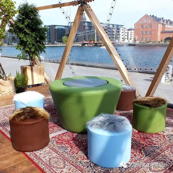 户外休闲总少不了创意坐凳
