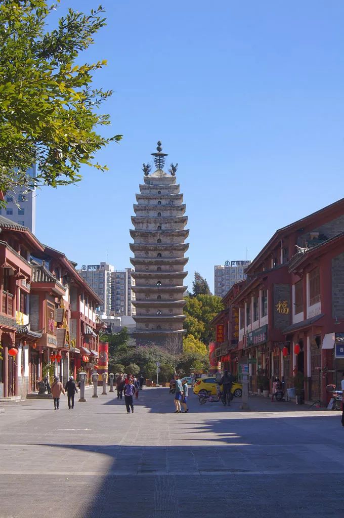 你知道它为何是倾斜的吗关于东西寺塔的硬核知识许多老昆明都不清楚