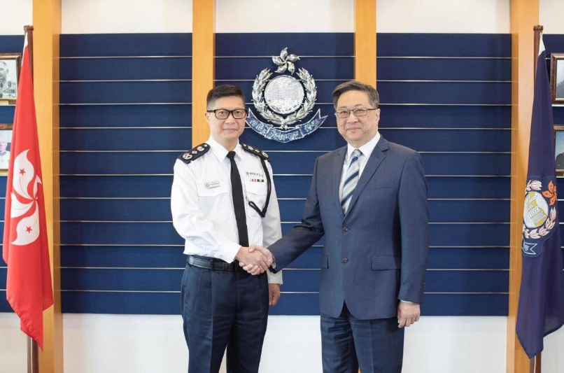 港媒香港警队新任一哥呼吁市民支持警队打破沉默谴责示威者暴行