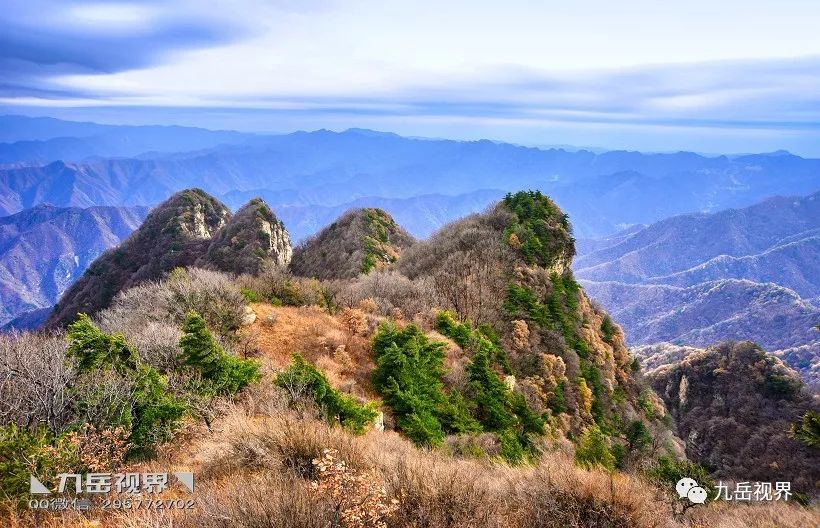 ◣九岳视界◥佛头崖上望潼关