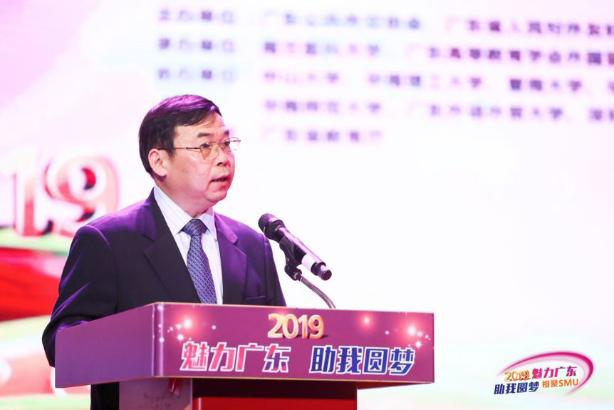 南方医科大学副校长文民刚在致辞中讲到,在粤外国留学生交流活动已经