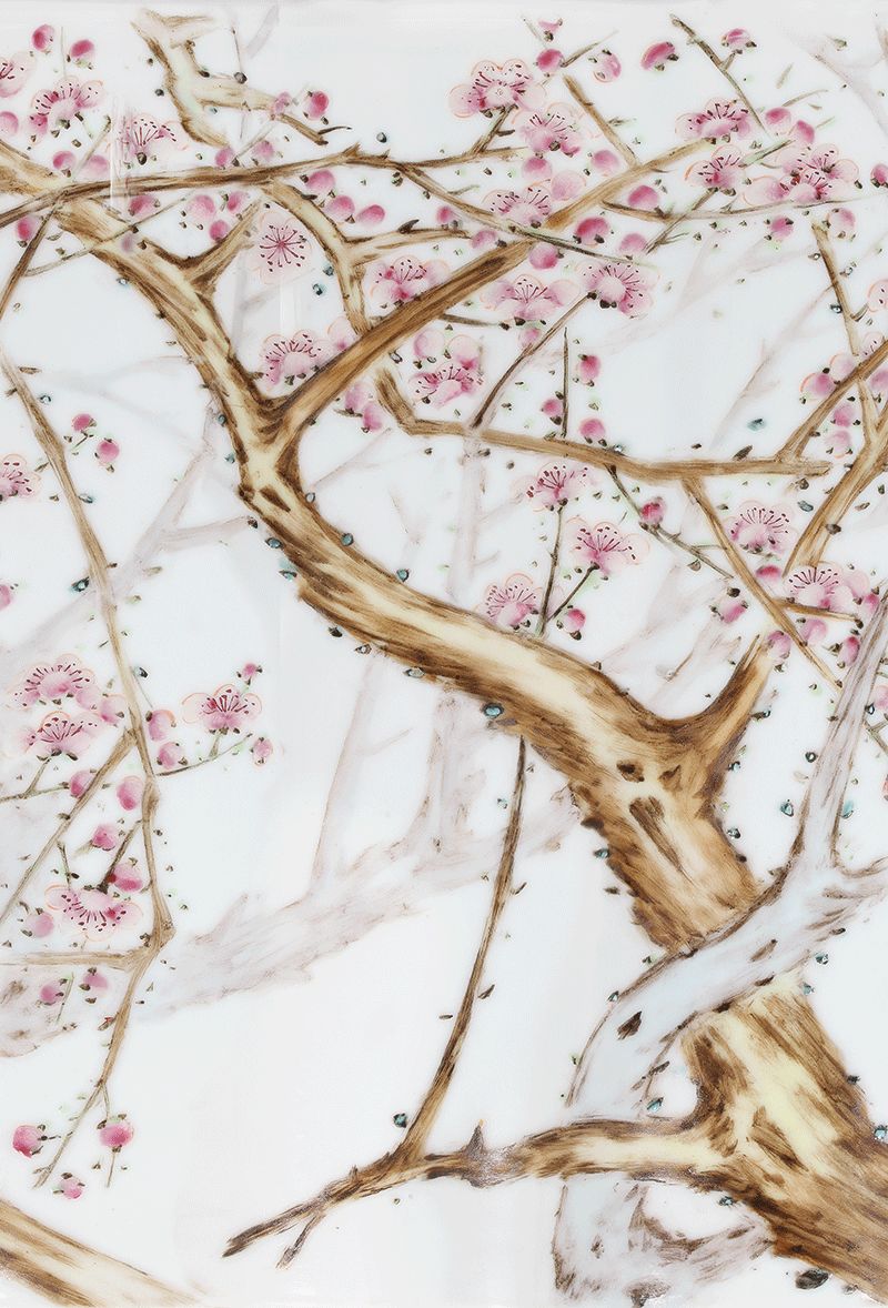 北京保利秋拍百年瓷艺近现代文人瓷画