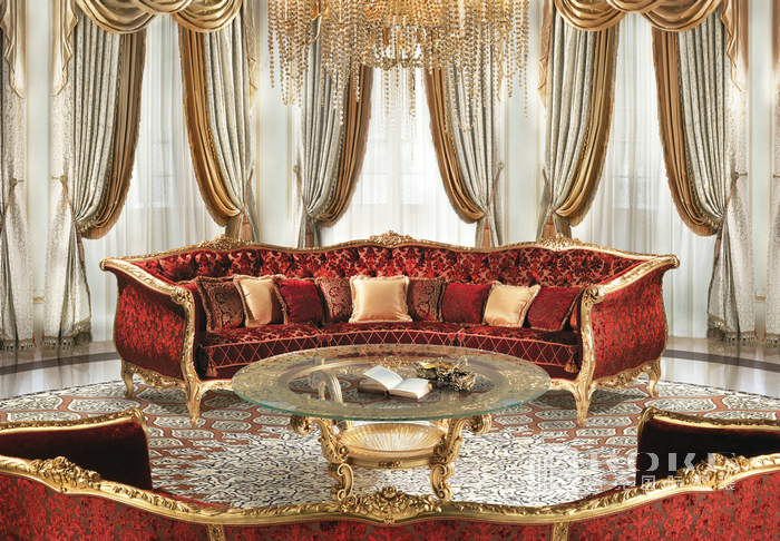 巴洛克家具是欧洲盛行的一种艺术