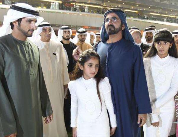 哈雅女儿和沙特王储图片
