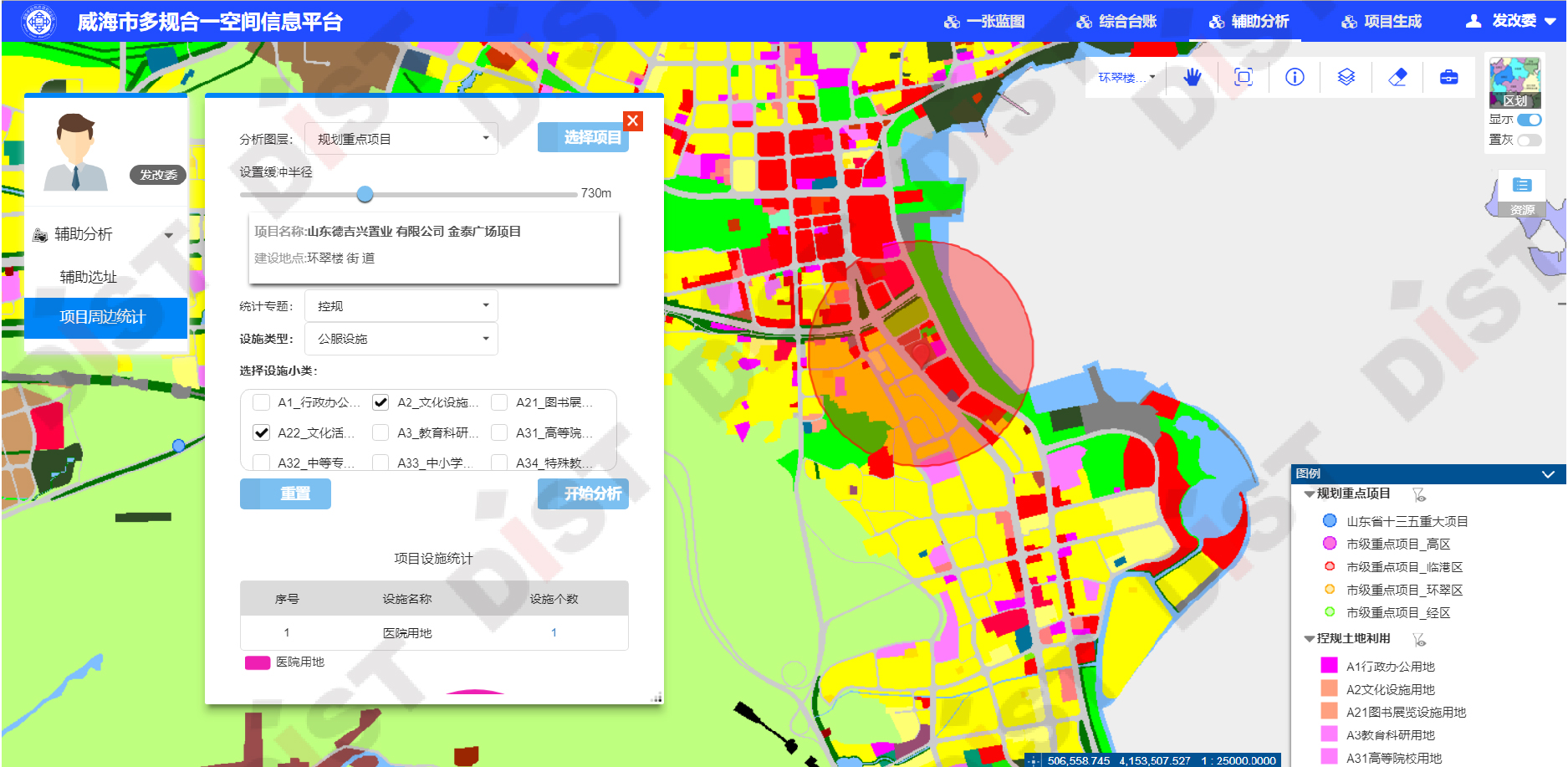 威海城市设计与多规合一综合应用助力城市规划管理数字化转型