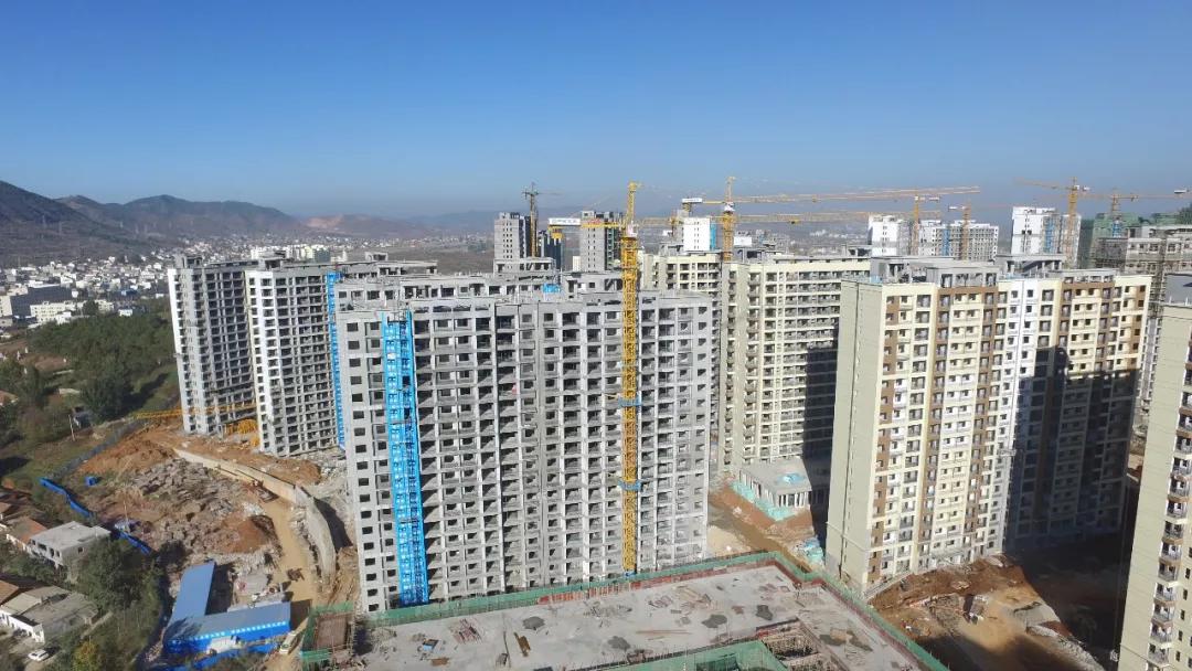 鲁甸高位推动全力推进卯家湾易地扶贫搬迁安置区建设