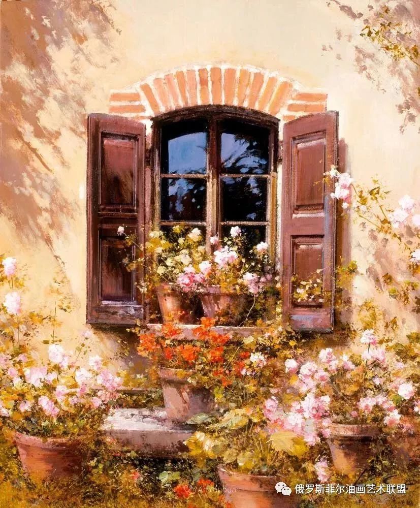 意大利浪漫印象主义女画家露西亚萨托油画作品赏析