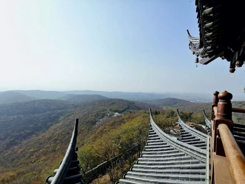 滁州琅琊山全景图图片