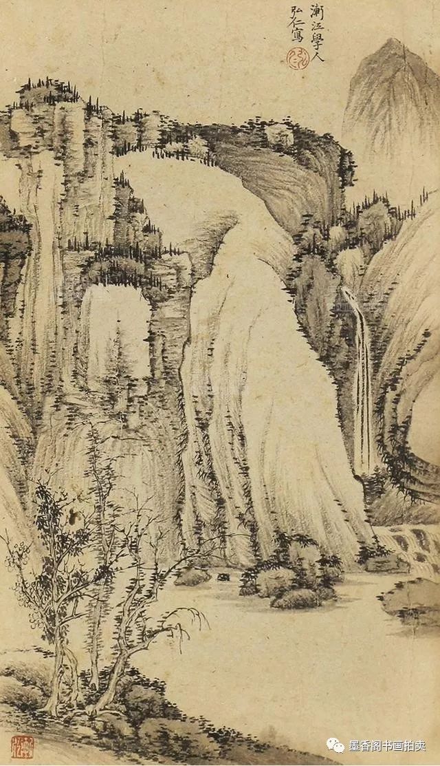 古代文人山水画的荒寒之境于画是寂远廖阔于心则一尘不染