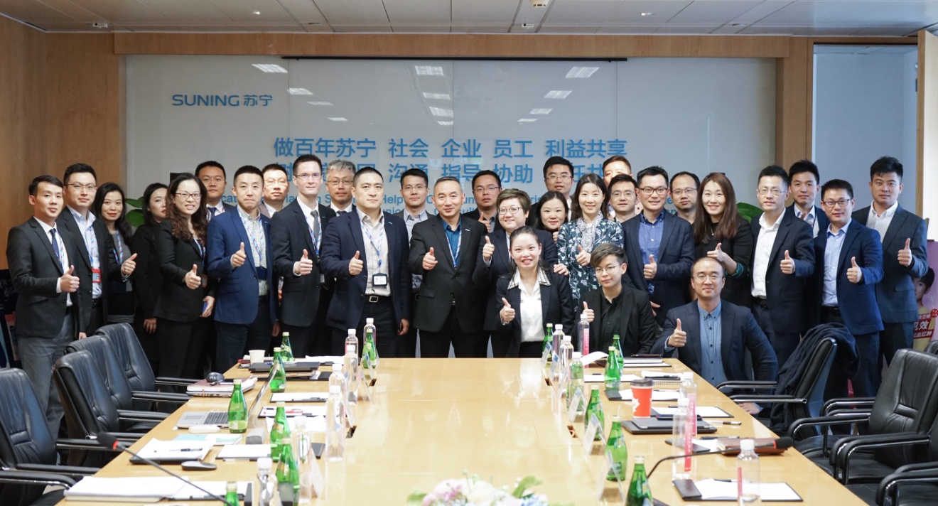 田睿表示,家乐福融入苏宁全场景零售生态链,为合作伙伴提供了全新的