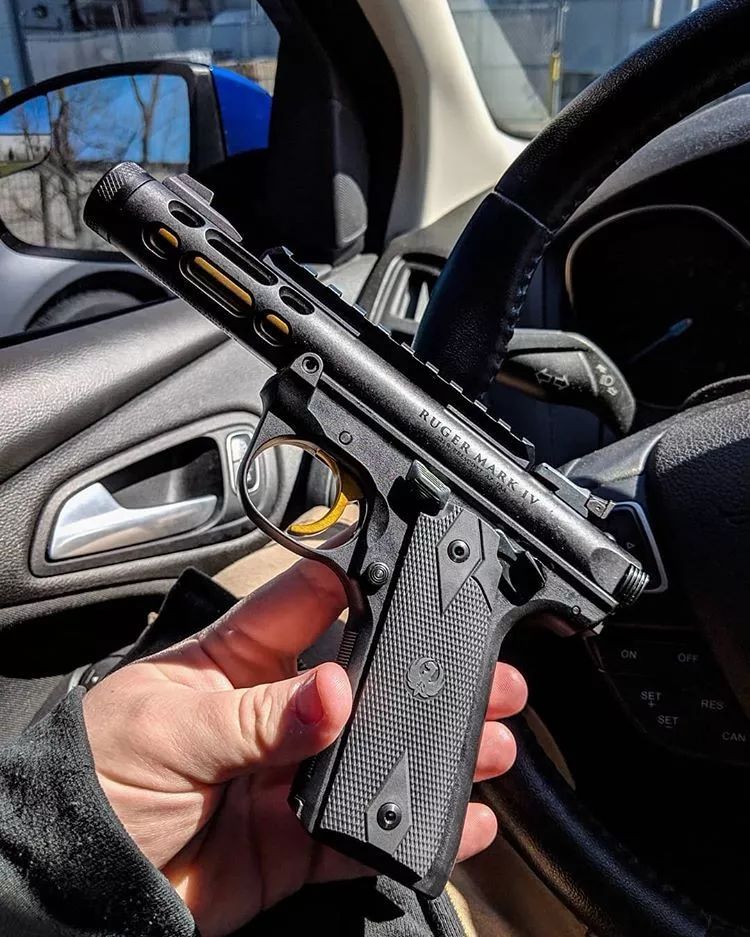 后座小声音轻ruger公司mark系列手枪图集