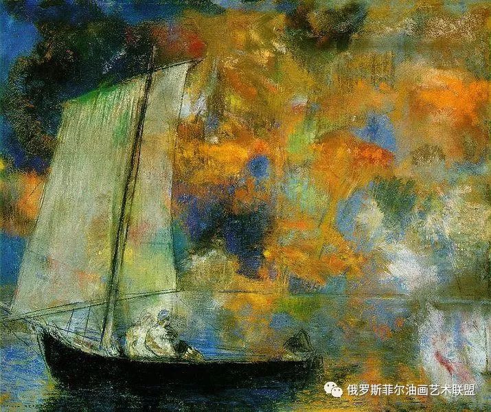 法国象征主义著名画家奥迪隆·雷东作品欣赏_创作