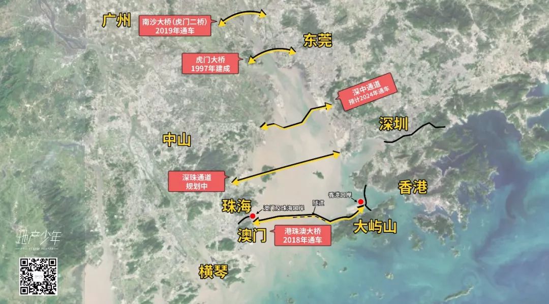 从国际邮轮母港到深珠通道,湾区暗藏南沙格局