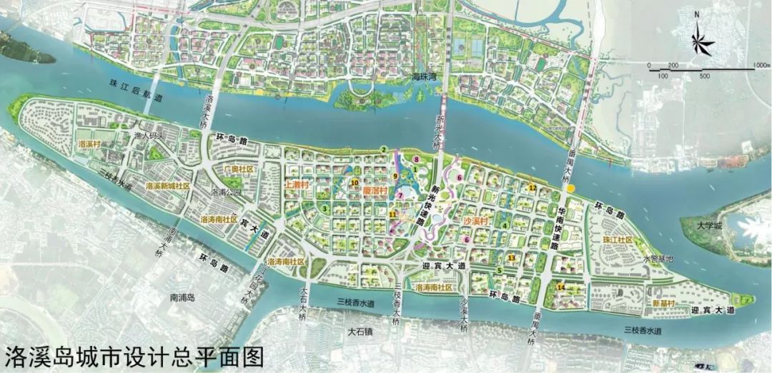 广州岛文化的主要承载空间,和海珠创新湾,南浦岛,大学城,生物岛等共同