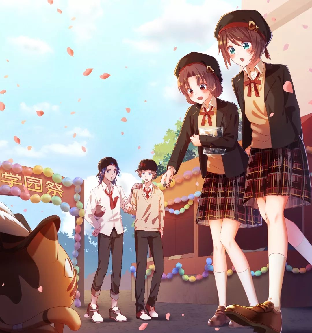 获奖公示第五人格学园祭颁奖式线下毕业party见