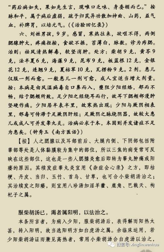 经方直解之小柴胡汤