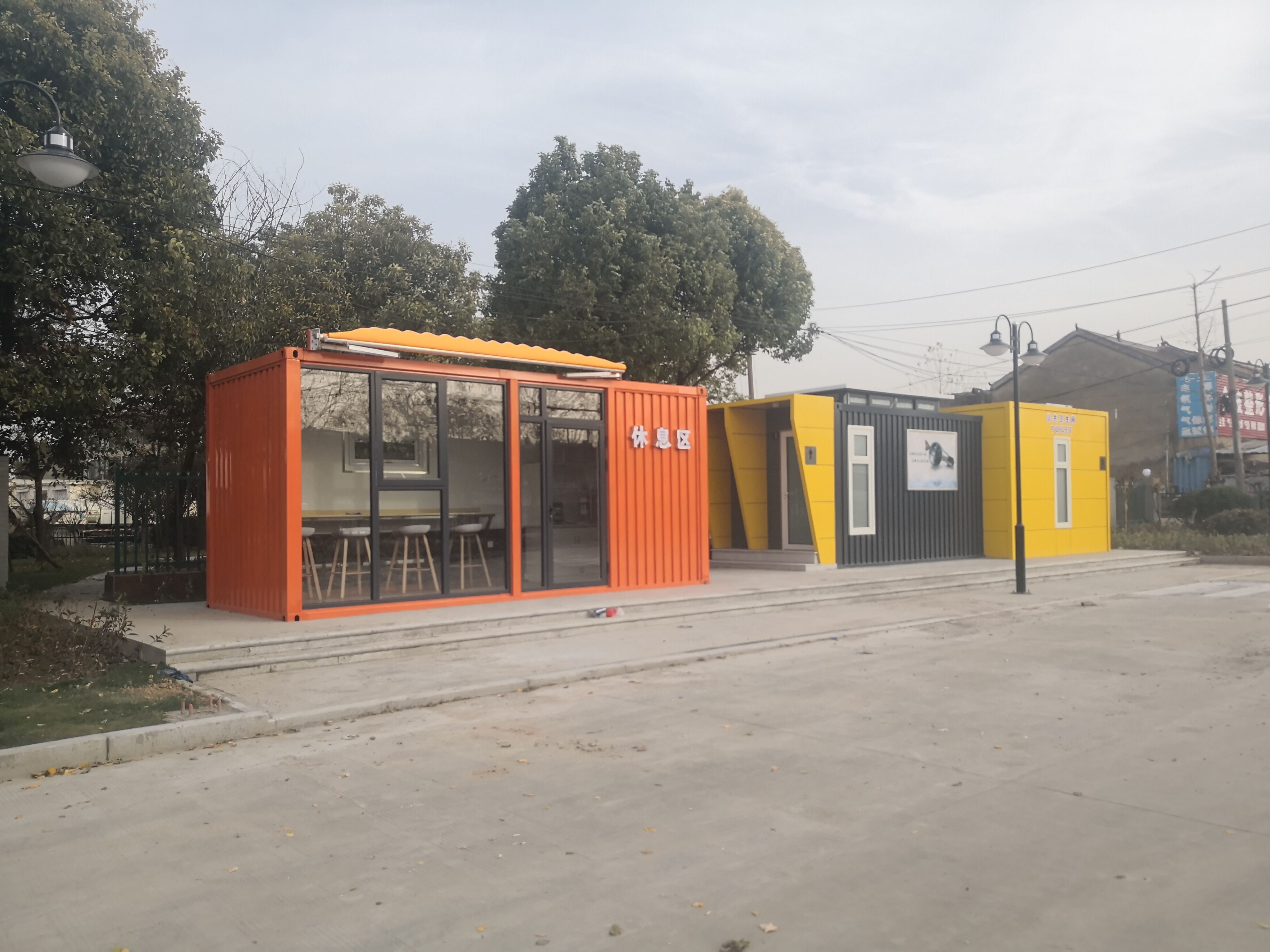 淮阴区公路站建成江苏省第一家集装箱式综合服务设施