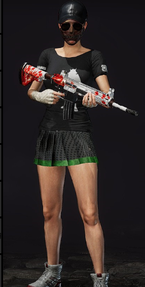 绝地求生绝版中国风2018秋季枫叶m416成品账号全网限量出售