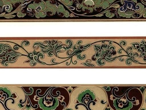 敦煌莫高窟壁画之唐宋服饰边饰纹样