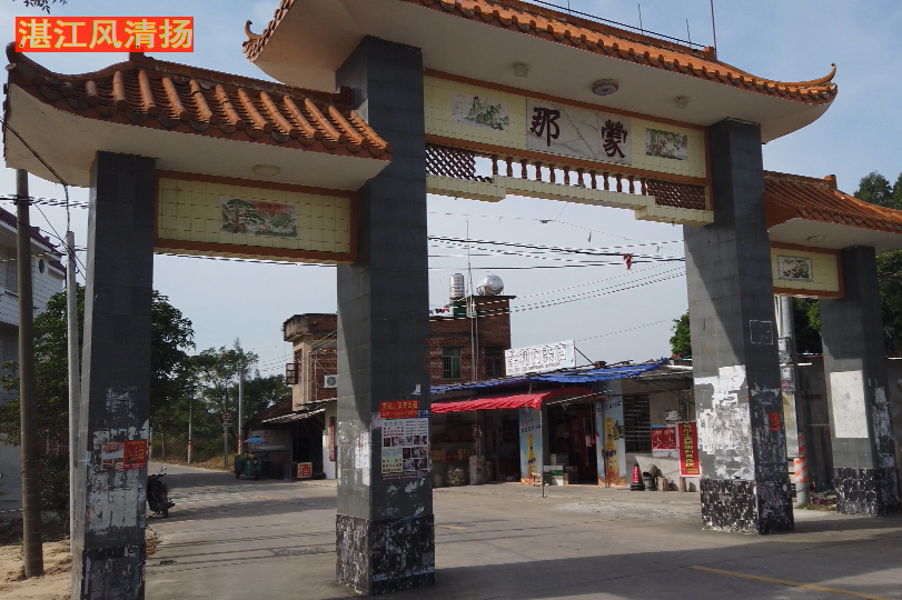 实拍湛江鼎盛老总陈观武家乡那蒙村村貌如何快来看看土豪村吧