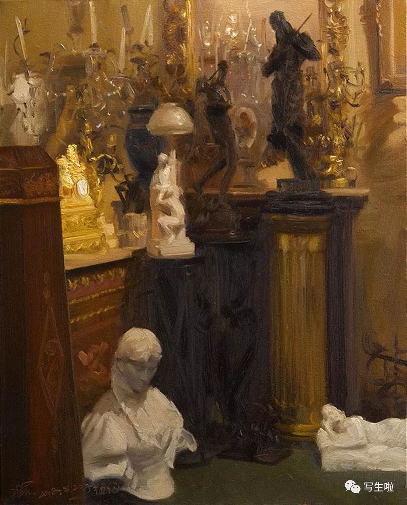 写生啦超越在画与像之外冷军的超限绘画震撼细节欣赏