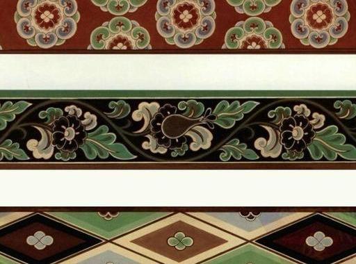 敦煌莫高窟壁画之唐宋服饰边饰纹样