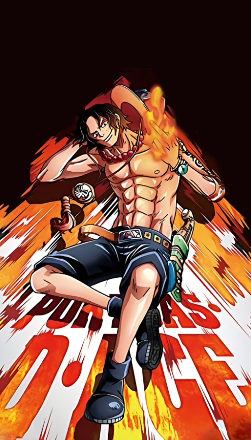 海贼王#图片#路飞#艾斯