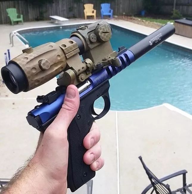 后座小声音轻ruger公司mark系列手枪图集