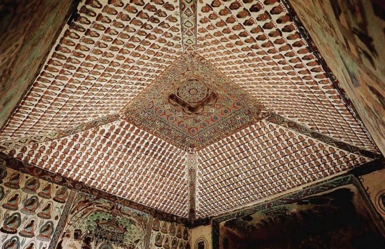 320窟内景 唐代445窟内景 唐代303窟内景 隋代427窟内景 隋代305窟内